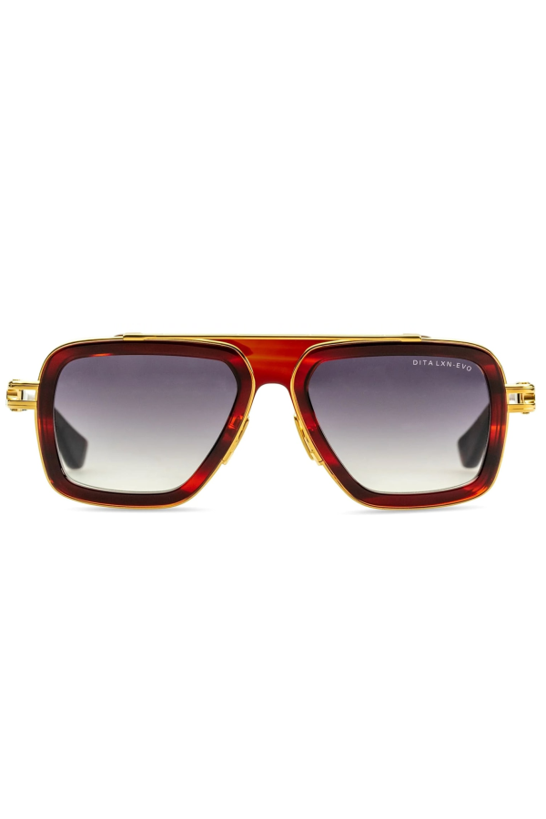 DITA Lxn-Evo - Sienna Blaze / Yellow Gold Sunglasses