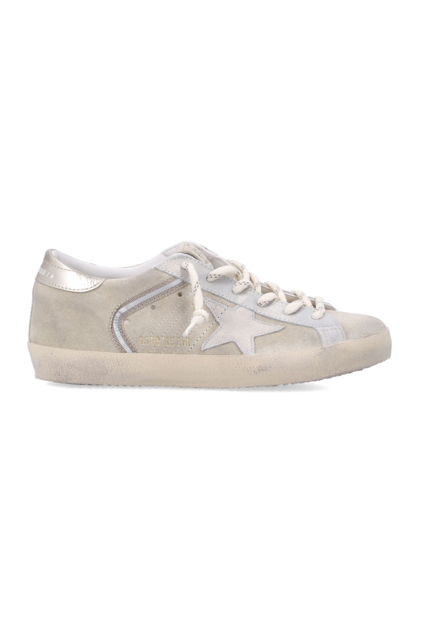 Golden Goose Super Star Suede Sneakers - Beige Platinum