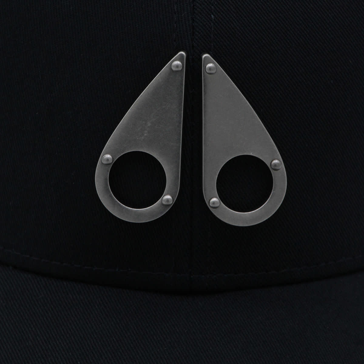 MOOSE KNUCKLES Black Cotton Hat | Garmentory
