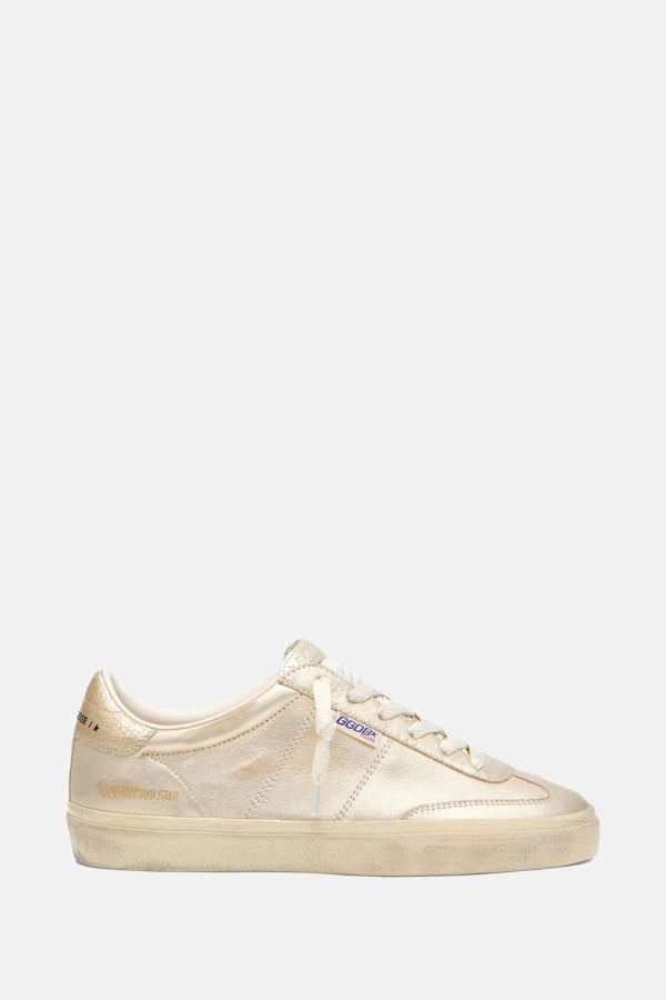 Golden Goose Soul-star Sneakers - Silver