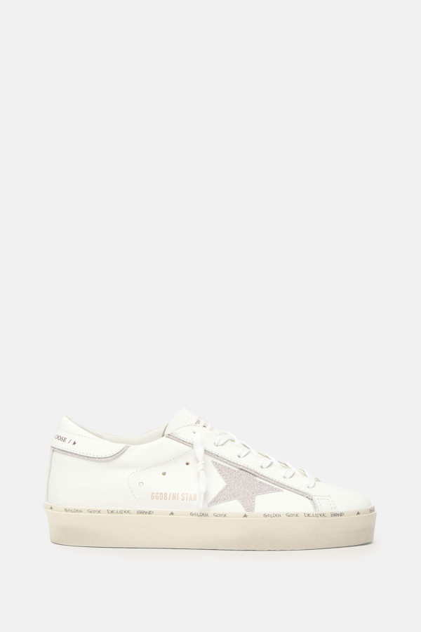 Golden Goose Hi Star Sneakers - White