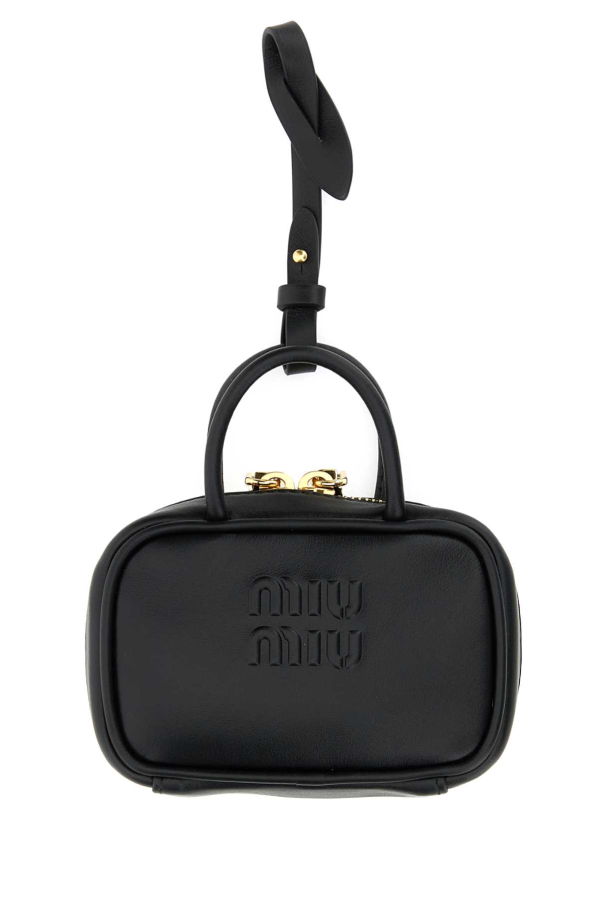 MIU MIU Beau Keyring Necessaire - Black