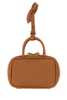 MIU MIU Camel Leather Beau Keyring Necessaire - Cognac - Thumbnail 2