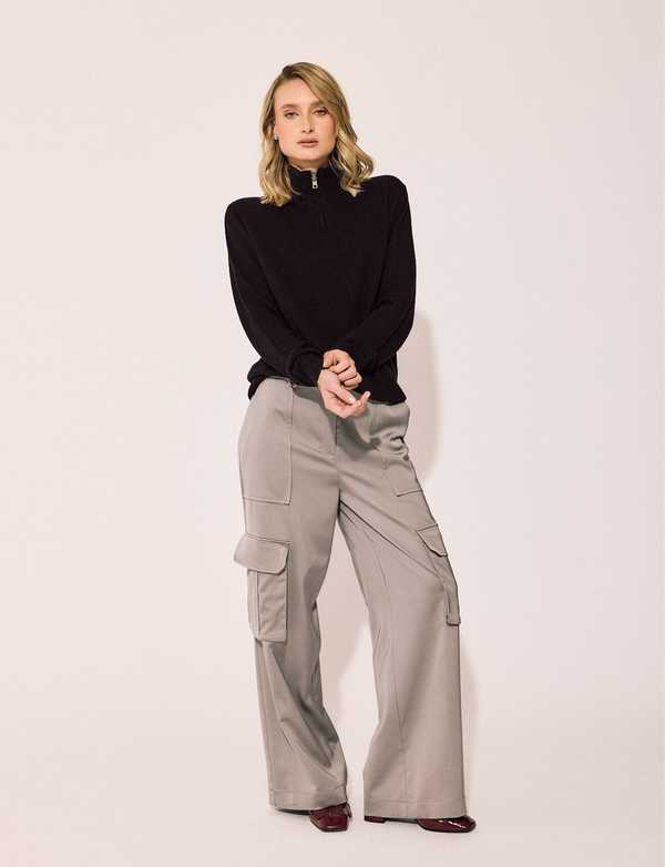 Lindsay Nicholas New York Drew Sweater - Black