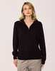 Lindsay Nicholas New York Drew Sweater - Black - Thumbnail 2