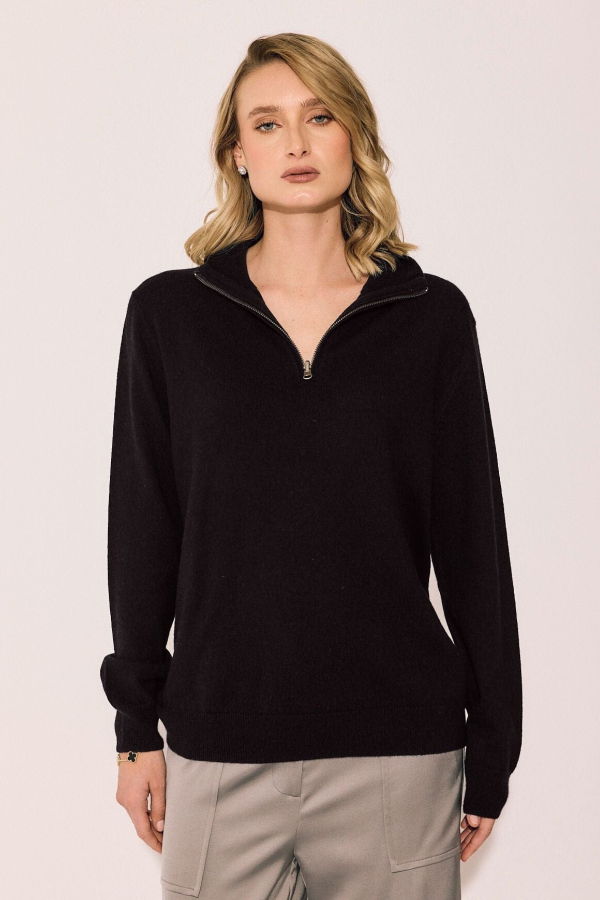 Lindsay Nicholas New York Drew Sweater - Black