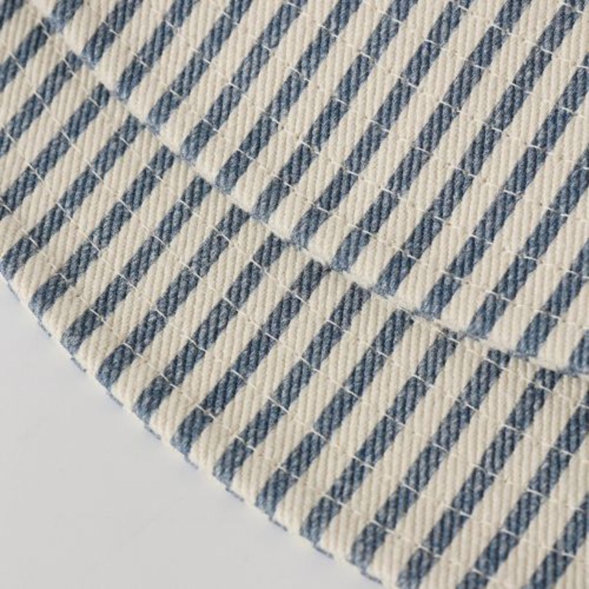 KIDS Rylee + Cru Railroad Stripe Bucket Hat - Natural - Image 3 of 3