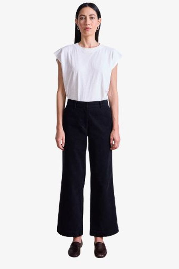 Apiece Apart Sadie Corduroy Trouser - Midnight