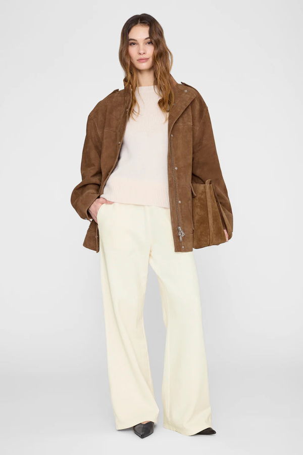 Anine Bing Kacey Sweatpant Monogram Sweatpant