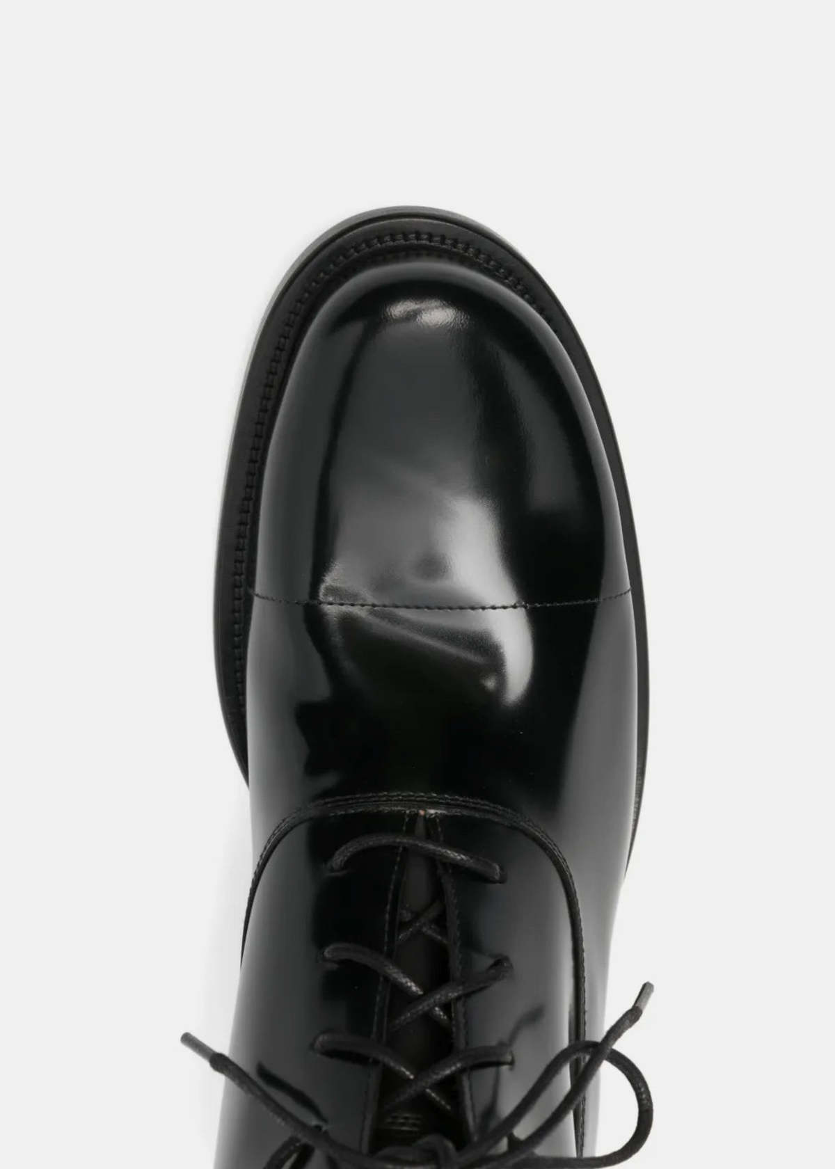 The Row Kai Lace Up Boots - Black - Image 4 of 4