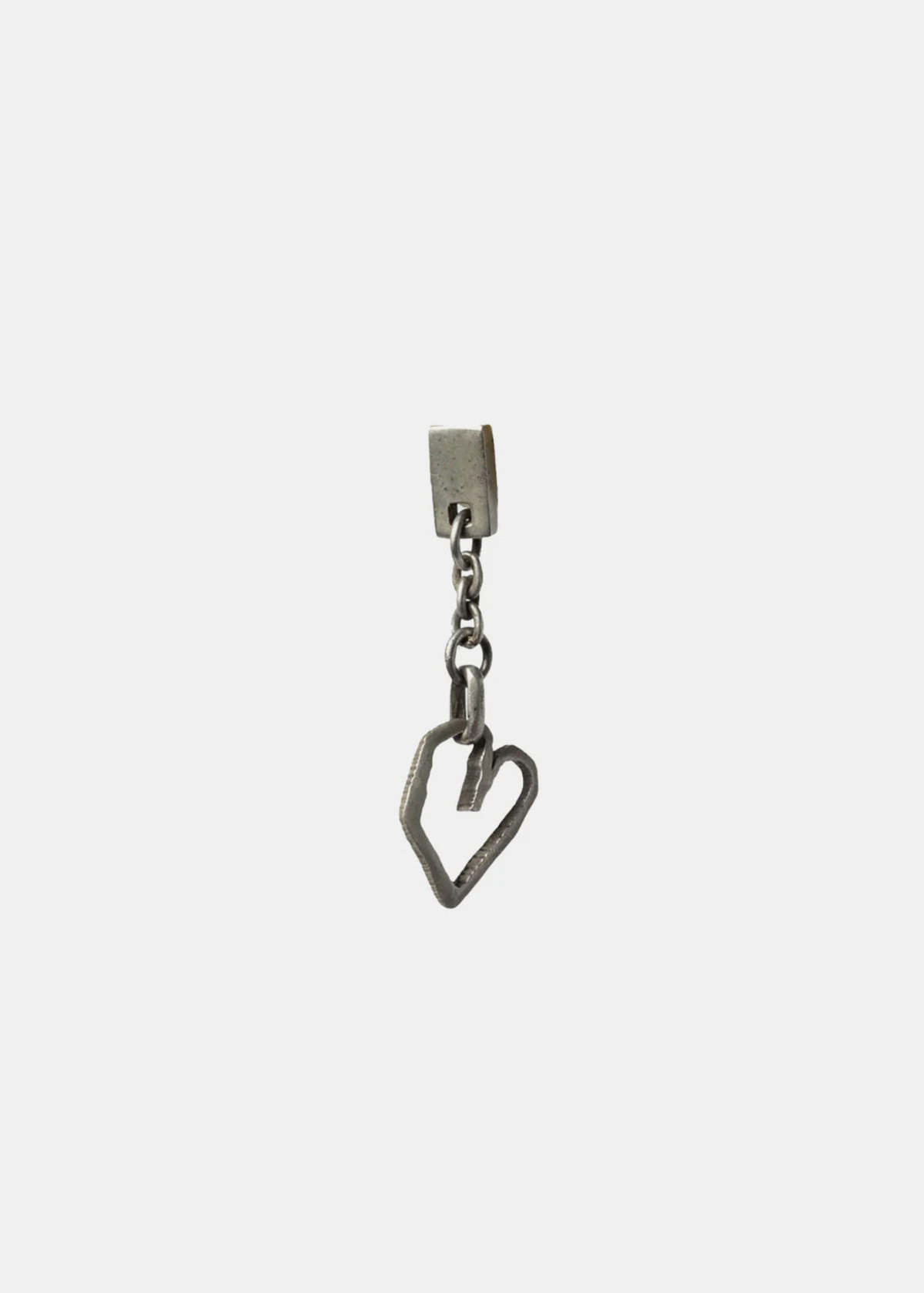 parts of four Jazz's Heart Dangle Earring - Silver - Image 1 of 2