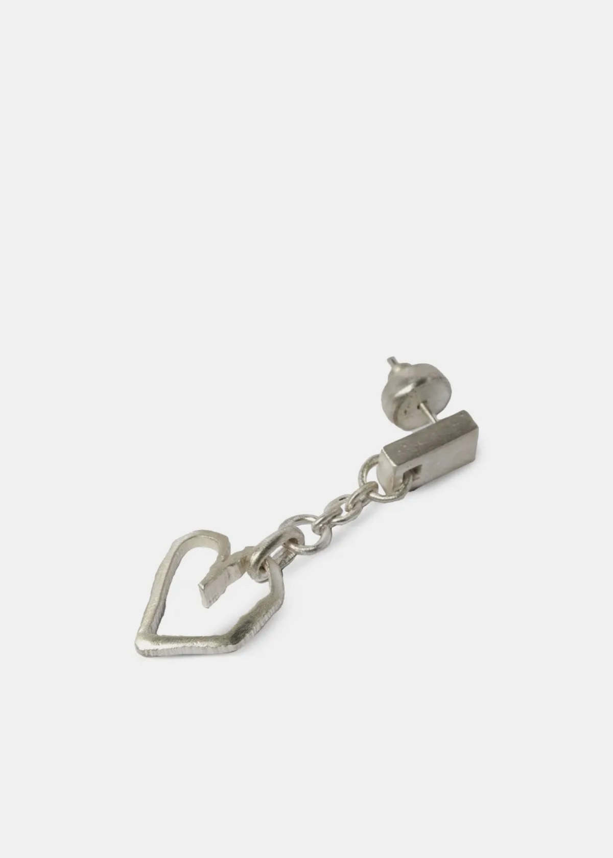 parts of four Jazz's Heart Dangle Earring - Silver - Image 2 of 2