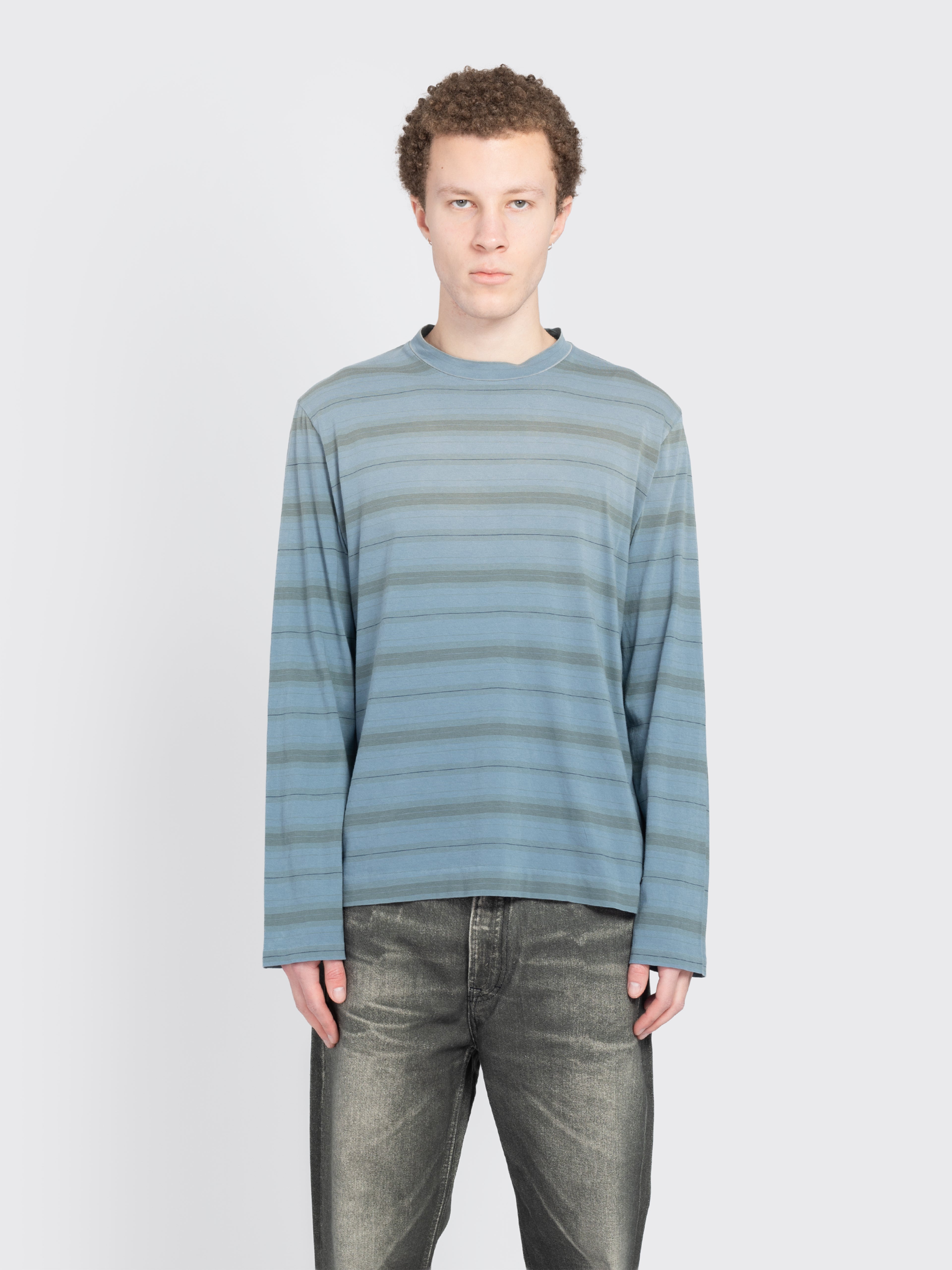 Our Legacy Box Longsleeve Tee - Blue | Garmentory