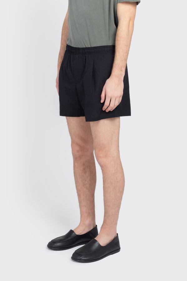 Our Legacy Boxer Trunk Shorts - Black Check