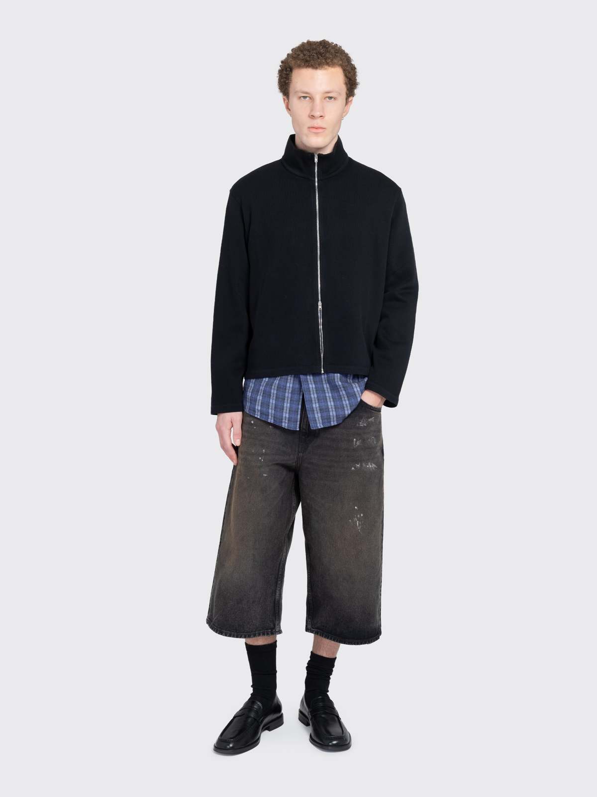 Our Legacy Capri Cut Pants - Nebula Wash - Image 4 of 4