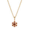 Jennie Kwon Designs Ruby Flower Necklace - Thumbnail 1