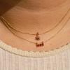 Jennie Kwon Designs Ruby Flower Necklace - Thumbnail 2