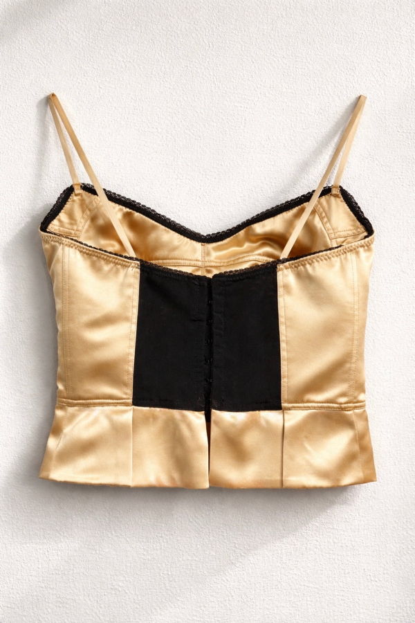 Yesaet Kiki Silk Bustier Tank