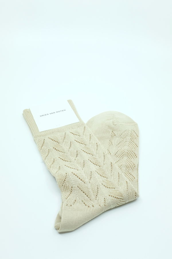 Dries Van Noten Cotton Sock - Beige