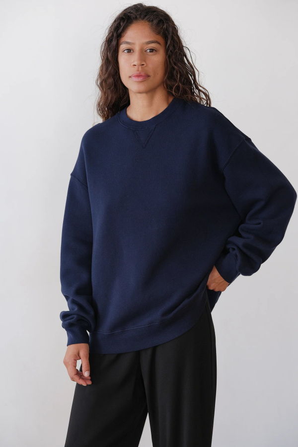 Donni. Eco Fleece Oversized Sweatshirt