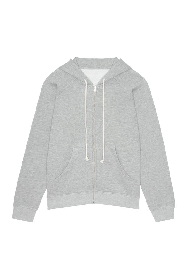 Donni. Eco-Fleece Zip Up Sweatshirt