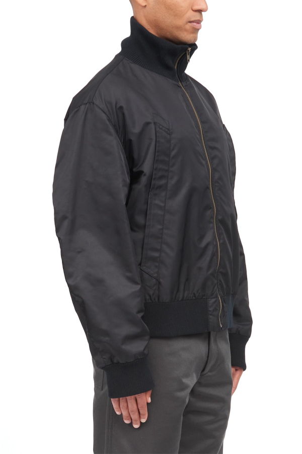MM6 Maison Margiela Sports Bomber Jacket - Black