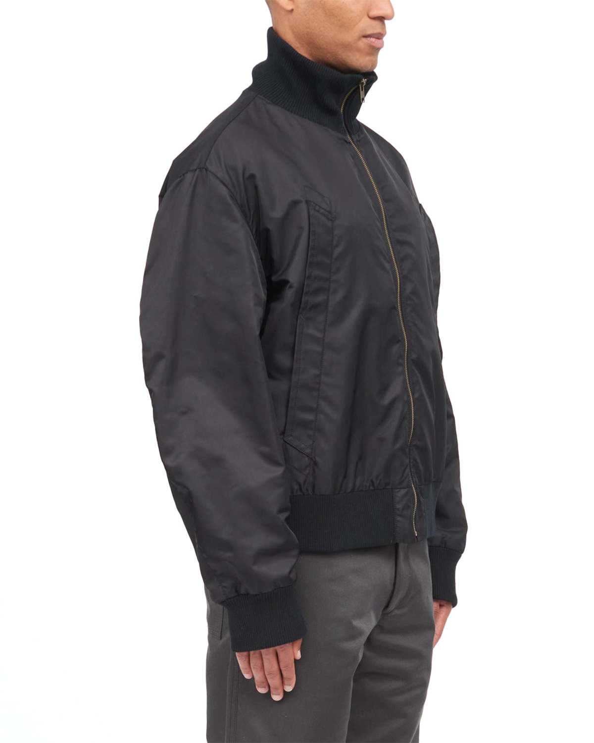 MM6 Maison Margiela Sports Bomber Jacket - Black - Image 2 of 6