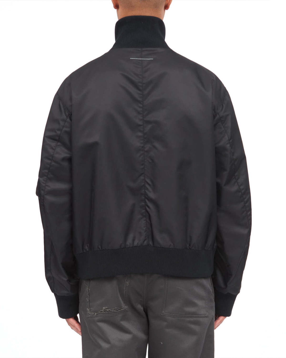 MM6 Maison Margiela Sports Bomber Jacket - Black - Image 4 of 6