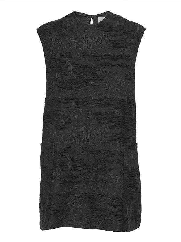 Henrik Vibskov Dart Sleeveless Dress - Fishes Black