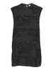Henrik Vibskov Dart Sleeveless Dress - Fishes Black - Thumbnail 1