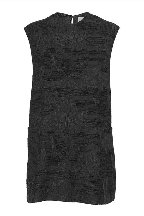 Henrik Vibskov Dart Sleeveless Dress - Fishes Black