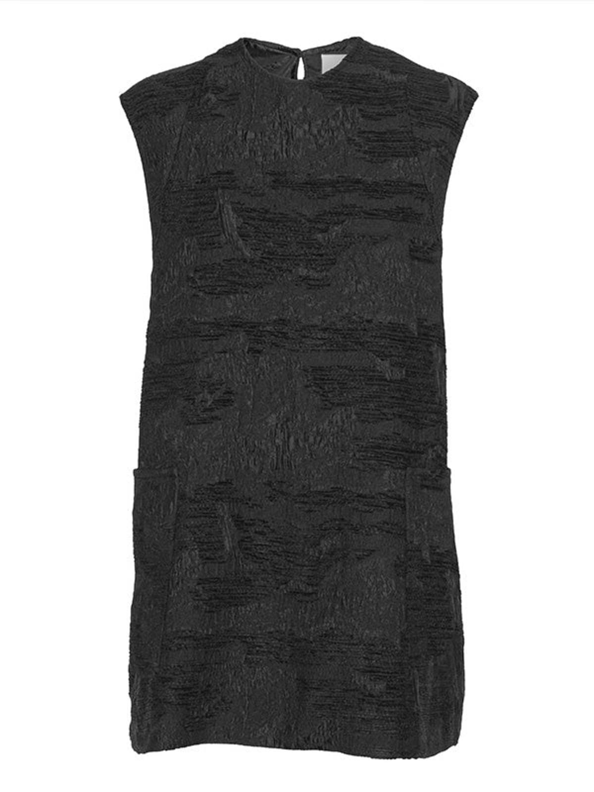 Henrik Vibskov Dart Sleeveless Dress - Fishes Black - Image 1 of 7