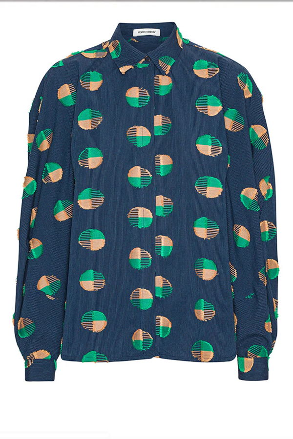 Henrik Vibskov New Golden Gate Shirt - Dots Coupé