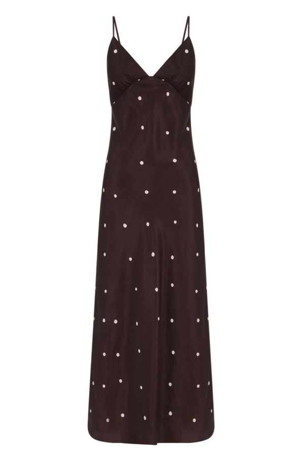 Nude Lucy Athena Cupro Slip Dress