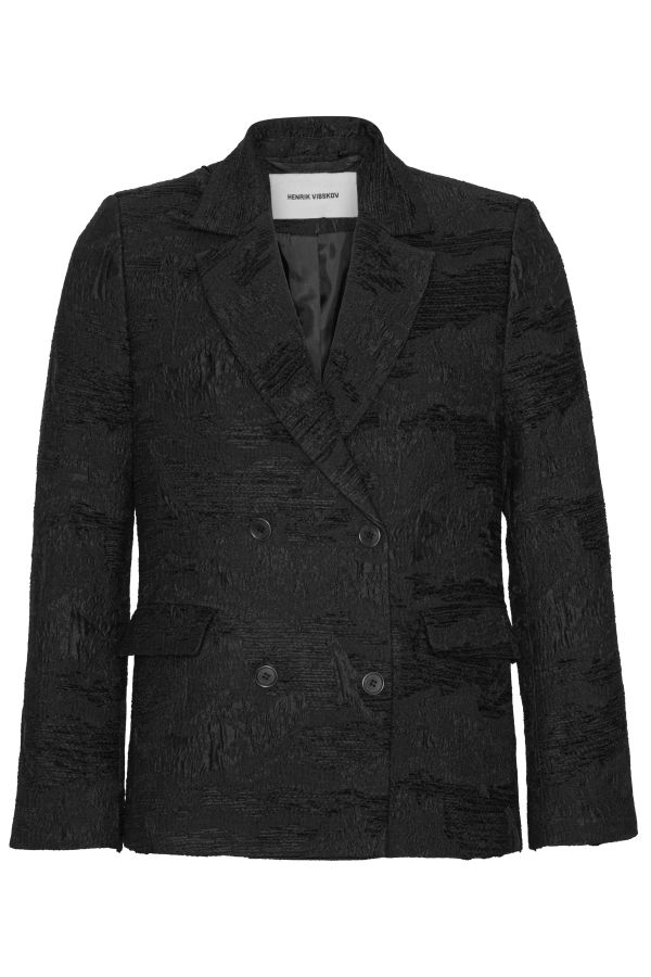 Henrik Vibskov Motif Blazer - Fishes Black