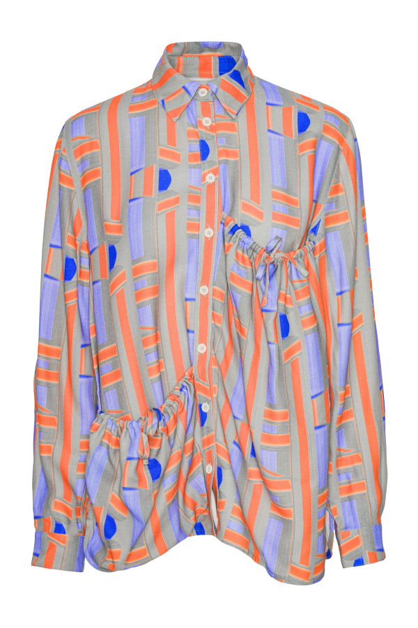Henrik Vibskov String Shirt - Painted Stripes