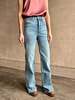 Veronica Beard Crosbie High Rise Wide Leg Jean - Thumbnail 1