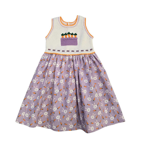 KIDS Melange Collection Carrot Patch Dress KIDS Melange Collection Carrot Patch Dress