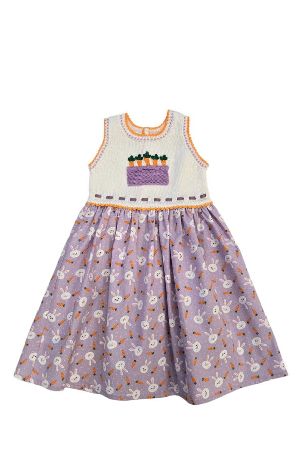 KIDS Melange Collection Carrot Patch Dress