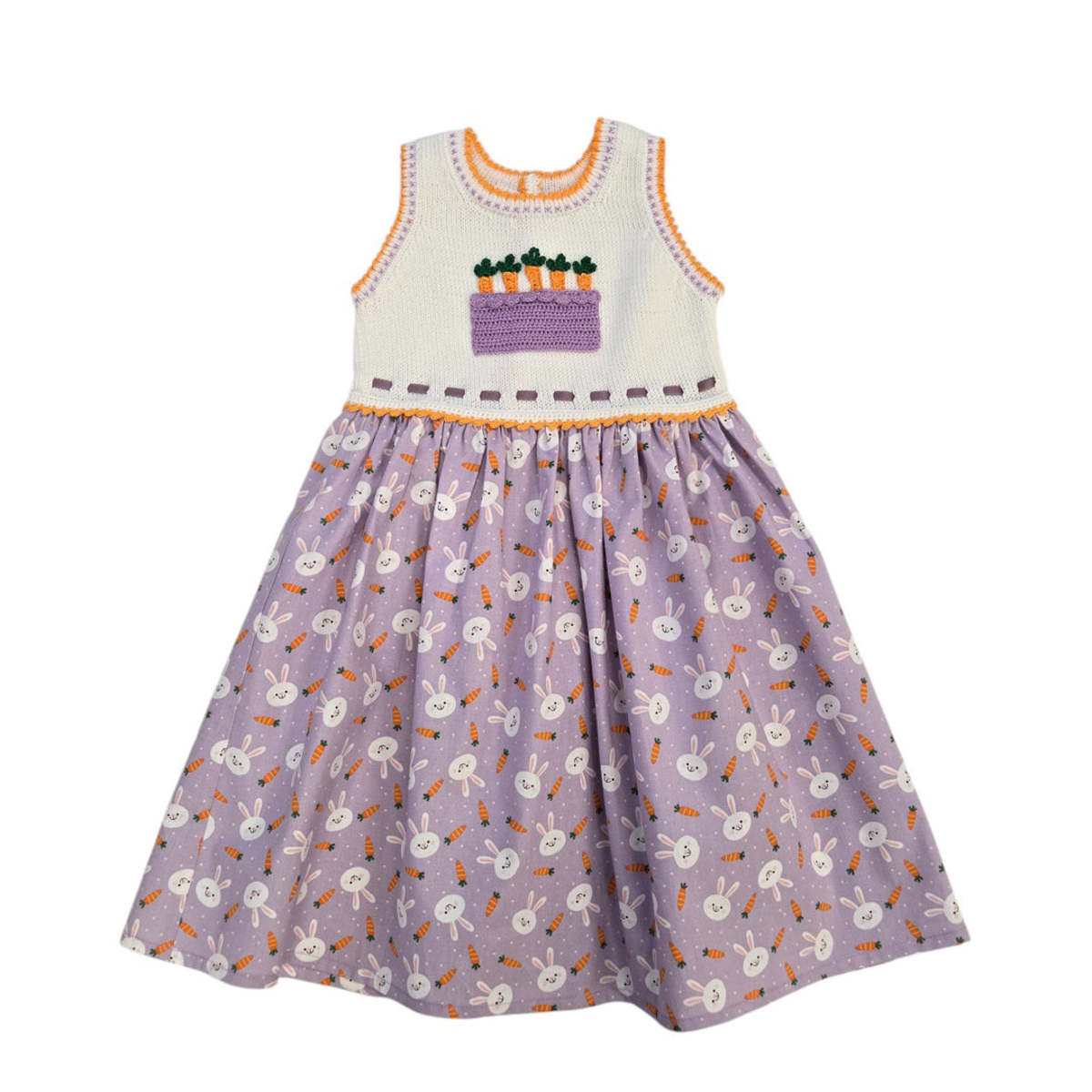 KIDS Melange Collection Carrot Patch Dress - Image 1 of 3