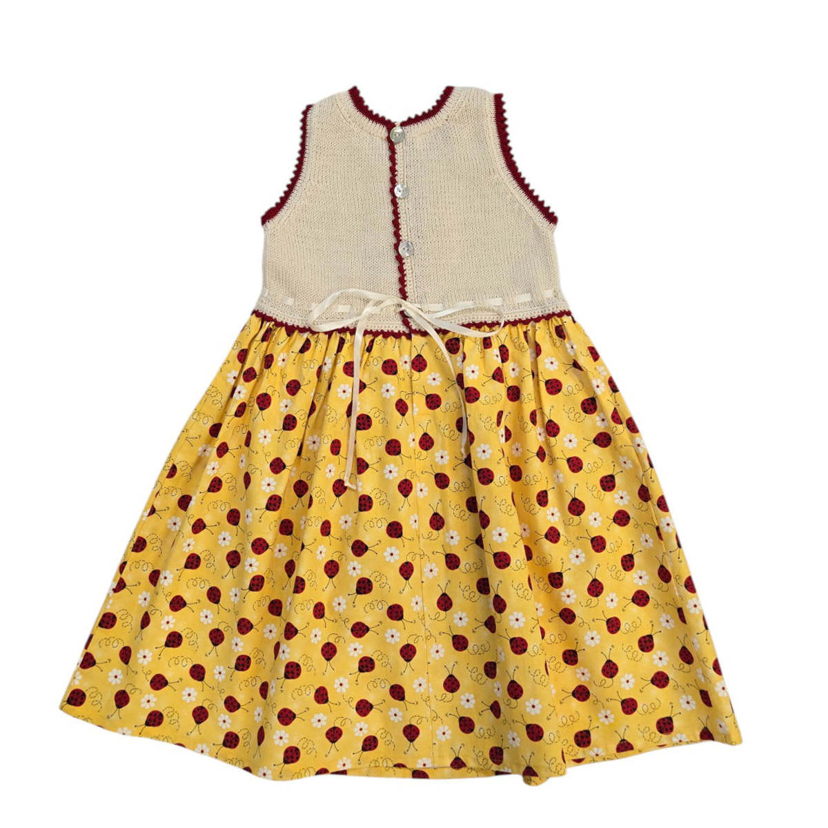 KIDS Melange Collection Ladybug Dress - Image 2 of 4