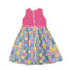 KIDS Melange Collection Springtime Gingham Bunny Dress - Thumbnail 2