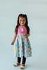 KIDS Melange Collection Springtime Gingham Bunny Dress - Thumbnail 3