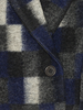 Henrik Vibskov Shady Suiting Jacket - Brushed Black Squares - Thumbnail 3