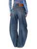 Jean Paul Gaultier Denim Strap Jeans - Vintage Blue - Thumbnail 2