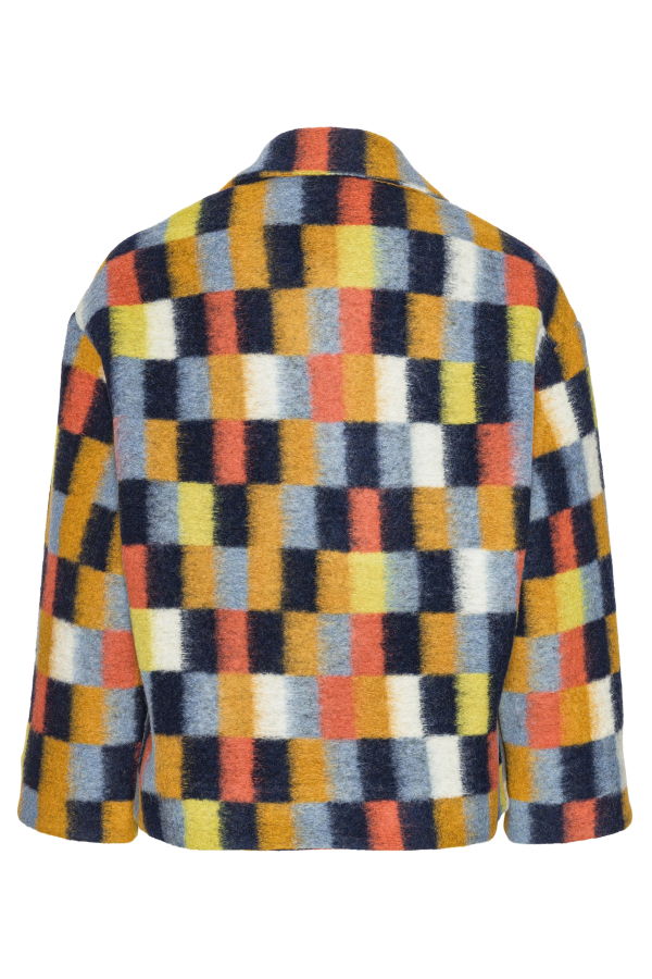 Henrik Vibskov Shady Suiting Jacket - Brushed Squares