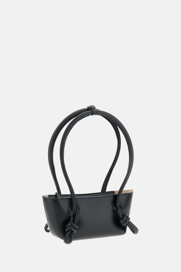 Hereu Calf Leather Handbag - Black