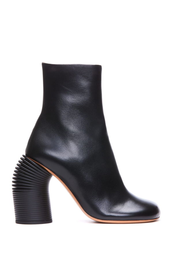 Off-White Spring Ankle Boots - Nero