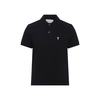 Ami Alexandre Mattiussi Contrasted De Coeur Polo Shirt - Noir Blanc Creme - Thumbnail 2