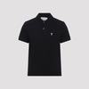 Ami Alexandre Mattiussi Contrasted De Coeur Polo Shirt - Noir Blanc Creme - Thumbnail 3